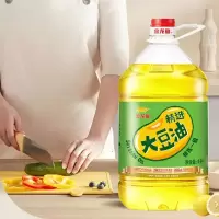 金龙鱼精选大豆油4L/桶 精炼一级色拉油家用豆油炒菜食用植物油 1桶
