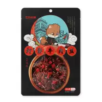 三只松鼠牛肉丝麻辣即食牛肉独立装解馋小吃灯影牛肉丝100g*1袋