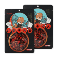 三只松鼠牛肉丝麻辣即食牛肉独立装解馋小吃灯影牛肉丝100g*2袋