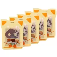 三只松鼠猪肉脯即食解馋零食大片手撕猪肉脯50g*5袋