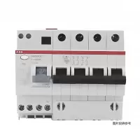 ABB微型剩余电流保护断路器 GSH204 AC-C32/0.03 GSH2044P32AC型 货期15天左右