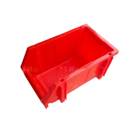 翌嘉 YJ4121088 组合式零件盒收纳盒斜口工具盒 红色 150*250*125