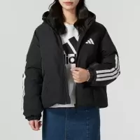 阿迪达斯 (adidas)女装新款时尚百搭运动休闲保暖连帽羽绒服 JG3865 ZP