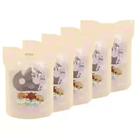 三只松鼠猪肉脯自然片肉干肉片解馋肉食零食猪肉脯150g*5袋