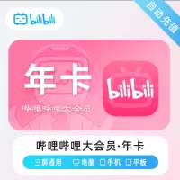 哔哩哔哩大会员年卡