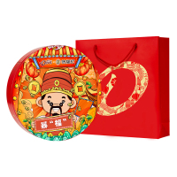 德芙&徐福记联名 双福悦礼零食大礼包635g