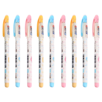 晨光拔盖热可擦中性笔AKPA9002晶蓝0.5