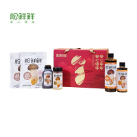 中粮 松鲜鲜安心年年松茸调味礼盒茸素蚝油味极鲜白灼汁调味料卤料汁 安心年年礼盒