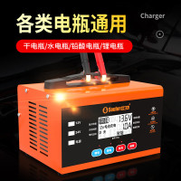 小能人(soulor)汽车电瓶充电器全自动智能脉冲修复12V24V纯铜充电 12V/24V通用[800W超级快充]