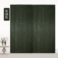 可欣棉门帘子冬季加厚隔音保温保暖空调防风防寒挡风门帘 宽1.95米高2.35米