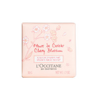 欧舒丹洁肤皂甜蜜樱花50g 香皂清洁保湿留香