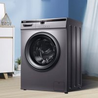 海尔 G10028BD14LS 变频10公斤滚筒洗衣机 极夜灰