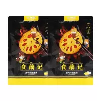 三只松鼠脆藕新鲜香辣洞庭藕片脆藕150g*2袋