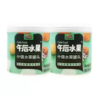 三只松鼠什锦罐头混合水果解馋即食什锦水果罐头200g*2罐