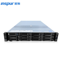 浪潮 服务器主机 2颗4314 32核心 2.4GHz|双电源 32G内存丨2块4T SATA硬盘丨阵列卡