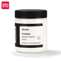 得力73875_丙烯颜料钛白(钛白)*7