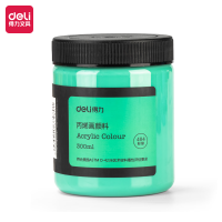 得力73875_丙烯颜料粉绿(粉绿)*6