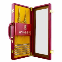长白山人参林下参虫草礼盒干货礼盒林下参15g+虫草10支
