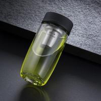 万象 单层玻璃杯 U17黑490ML