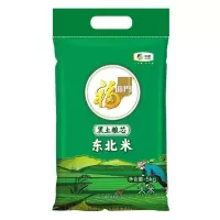 中粮福临门黑土粮芯东北米5kg家用大米圆粒粳米 1袋