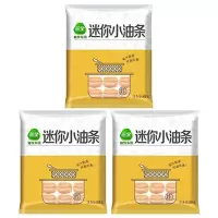 三全迷你小油条油炸半成品约50根迷你小油条500g*3袋