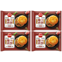 三全馅饼早餐半成品陕西风味腊汁肉饼*4袋12片