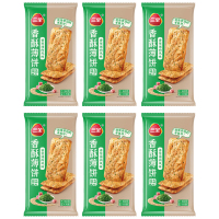 三全香酥薄饼方便冷冻速食煎饼24片香葱猪肉香酥薄饼360g*6袋