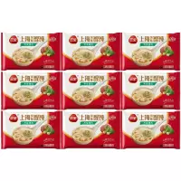 三全馄饨上海风味方便速食荠菜猪肉馄饨150g*9袋