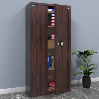 虎牌电子保密柜大型指纹密码锁钢制保险柜办公用通体文件柜 无钥匙