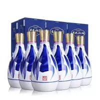 汾酒 白酒 青花25 清香型白酒 42度 475mL*6瓶 整箱装