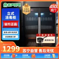 容声消毒柜商用大容量餐饮立式双开门饭店酒店餐厅消毒碗柜 一星级 450L 双门商用大容量700-RD305