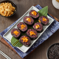 思念海苔饭团海苔黑米肉松饭团加热即食手工饭团150g*6袋