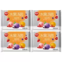 思念汤圆水果汤圆草莓蓝莓冰糖山楂汤圆水果味汤圆360g*4袋