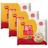 思念小笼包杭州风味早餐半成品加热即食酱肉小笼包300g*3袋