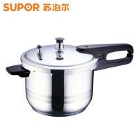 苏泊尔(Supor)好帮手304不锈钢大容量压力锅高压锅快锅双重安全易开合YS26ED燃气电磁炉通用26cm