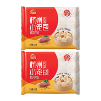 思念小笼包发面包子早餐半成品加热即食杭州风味小笼包300g*2袋