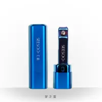 七素 指甲刀套装指甲剪指甲锉修甲工具 炫彩口红装指甲刀2件套 Q1A377285 蓝色