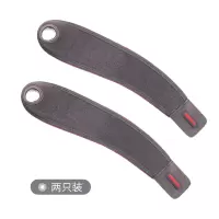 普力艾(PROIRON) 开放式护腕灰橙色一对装