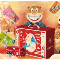 海狸先生 海味休闲零食礼盒JL-Q2(815g)