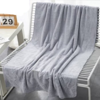 雕牌卫浴用品 吸水大浴巾洗澡巾成人酒店家用毛巾浴巾 灰色