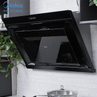 美的(Midea) CXW-200-JJD2侧吸式家用抽油烟机 17立方爆炒大吸力油烟机