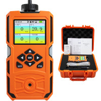 艾科思(AIKESI)便携式泵吸四合一气体检测仪 X-4(BX) 可燃氧气等其他气体