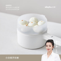 olayks立时小电锅1.5L多功能电热火锅家用小型迷你电炒煮锅粥泡面寝室煮面锅BWB00301/OLK-LP-16