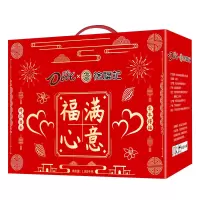 德芙 巧克力套盒 士力架糖果零食组合套盒 德芙X徐福记 福满心意1056g