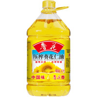鲁花食用油 葵花仁油4L/桶