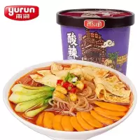 雨润(yurun) 酸辣粉桶装鲜香酸辣方便速食小吃夜宵美 酸辣粉130g*6桶