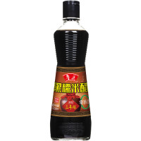 鲁花 调味品 三年陈黑糯米醋500ml*1