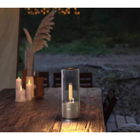 yeelight烛光灯户外露营氛围灯卧室情调床头充电小夜灯卧室睡眠灯