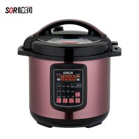 SOR松润 商用台式压力锅 酒店学校医院厨房食堂工地用SOR-Q501电压力锅8L 1300W 12人左右