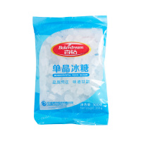 百钻 单晶冰糖 300g/袋 家用食糖煲汤炖粥 绵白糖+冰糖各1袋